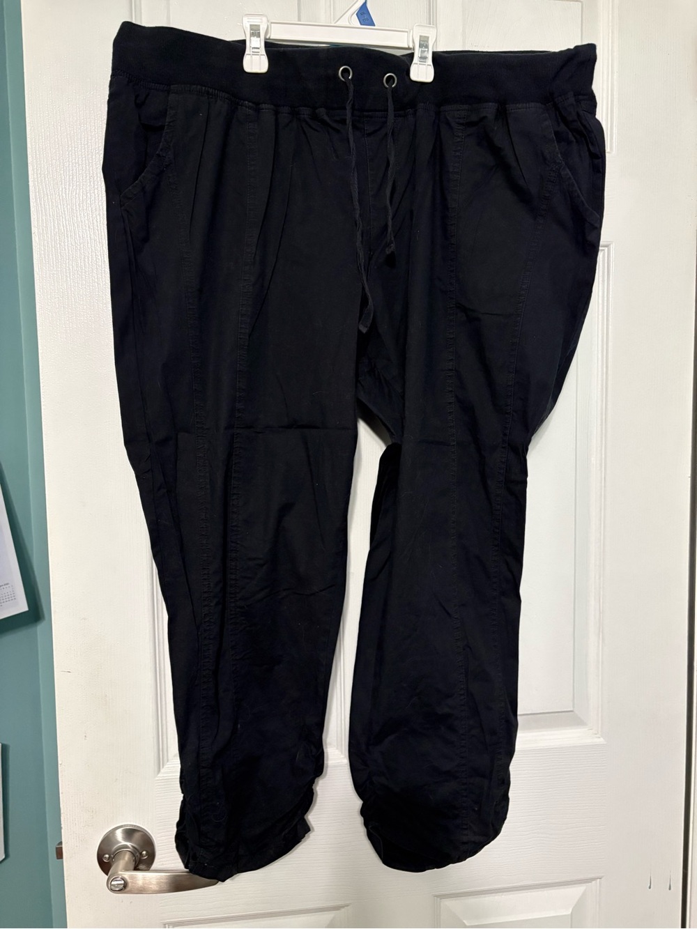 Torrid Crop Pull On Drawstring Pant - Poplin